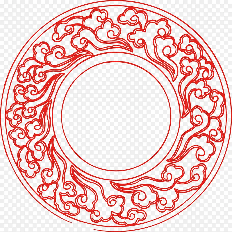 红色圆盘