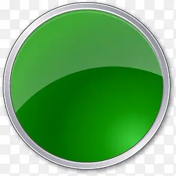 绿色水晶按钮图标