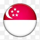 国旗新加坡国世界标志
