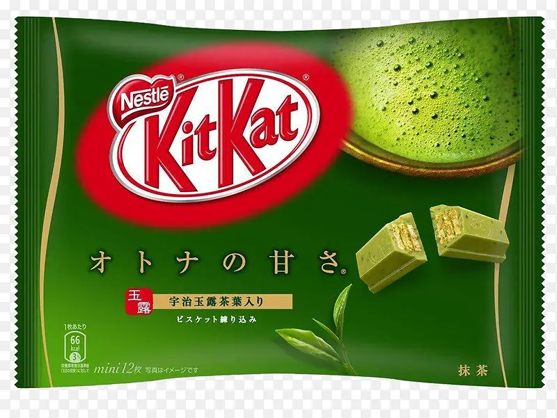 kitkat抹茶雨露饼