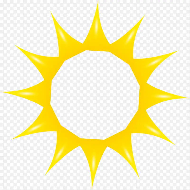 黄色太阳框架