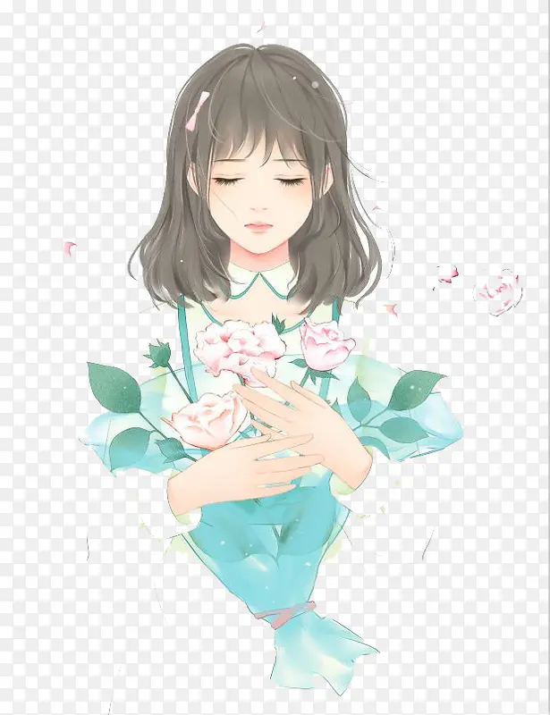 卡通女孩