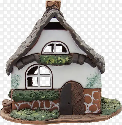3d欧式乡村小屋建筑模型