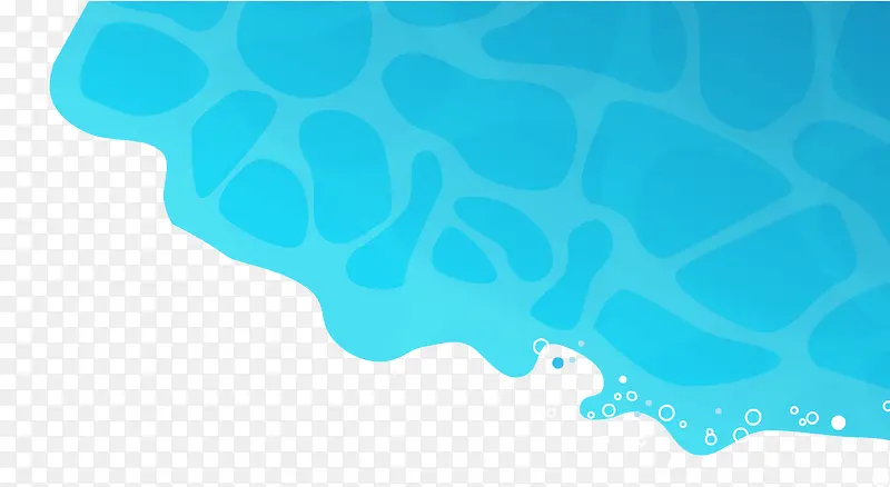 海浪冲刷