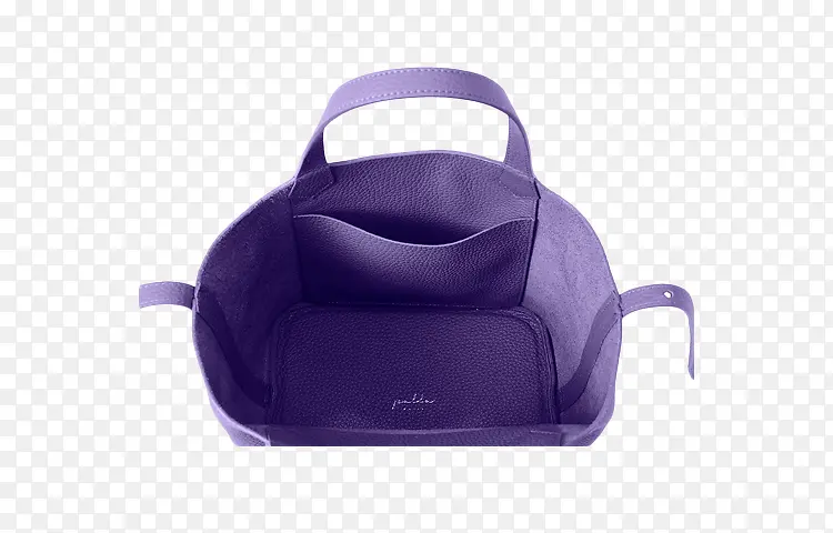 PALLA紫色菜篮子包内部