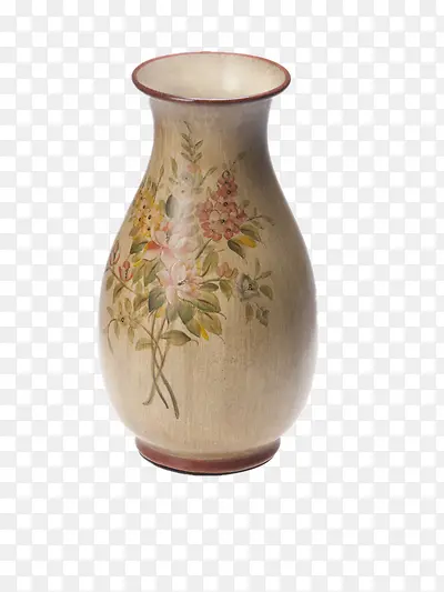棕色陶瓷花瓶