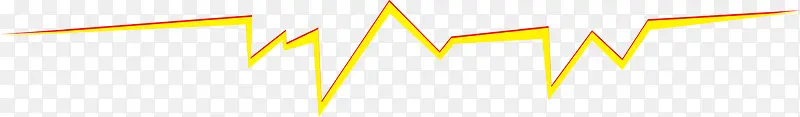 黄色心电图设计曲线