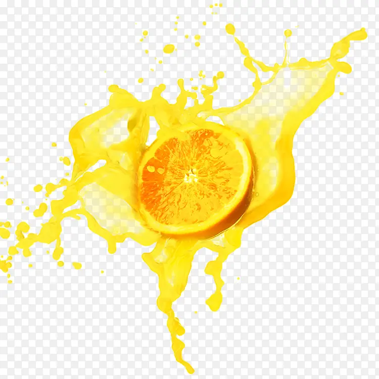 绽放的橙子