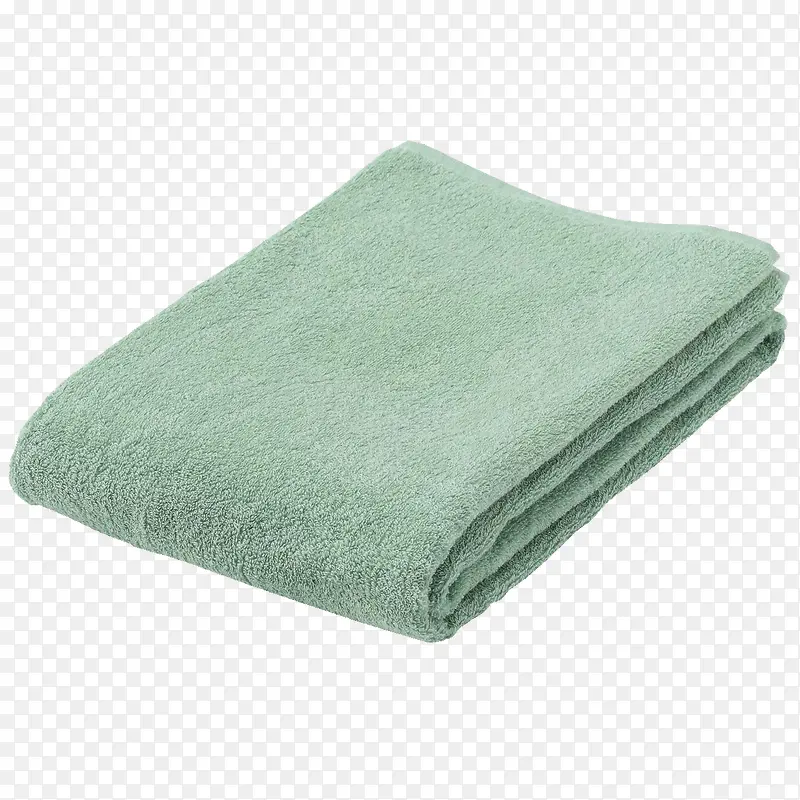 浅绿色毛巾