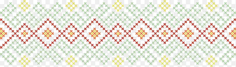 北欧风情编织条纹带