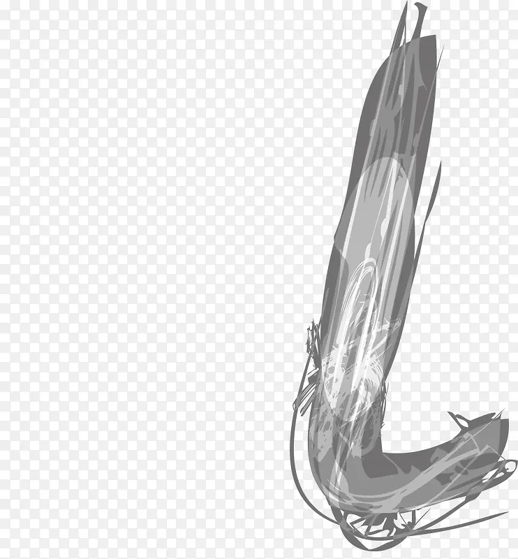 数字字母 草书 字母L