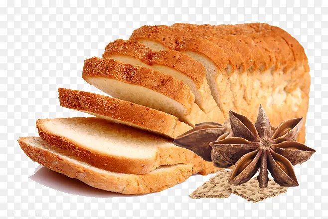 面包和食材