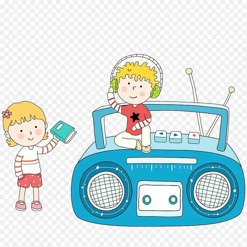 收音机和儿童