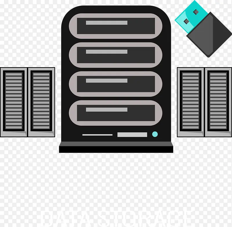 矢量手绘服务器PNG图片素材下载_图片编号qkpmdlre-免抠素材网