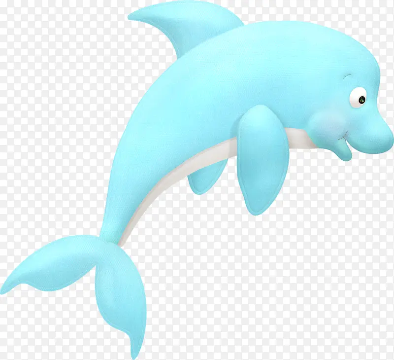 蓝色海豚