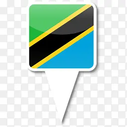 坦桑尼亚国旗为iPhone地图