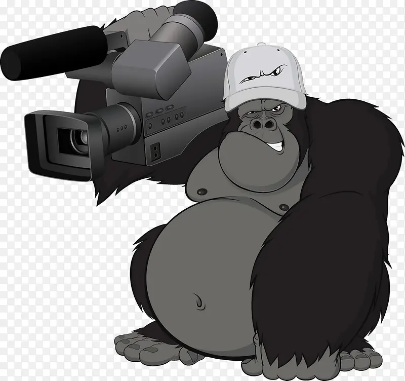 猩猩摄像师