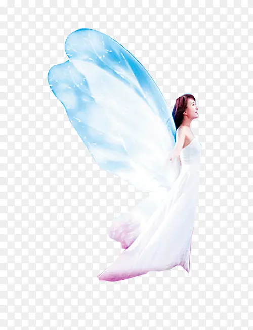 戴翅膀的天使