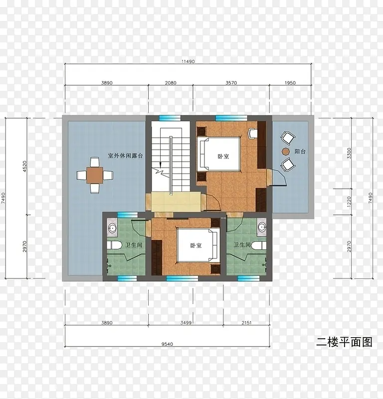 房屋室内设计平面图