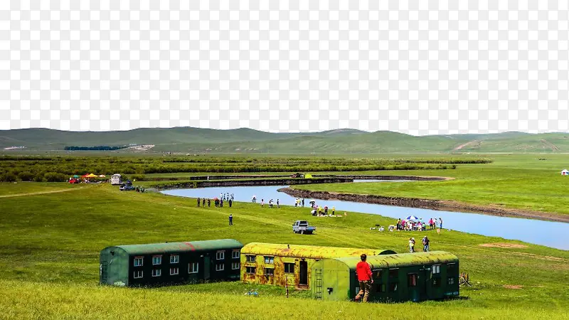 内蒙古呼伦贝尔草原风景