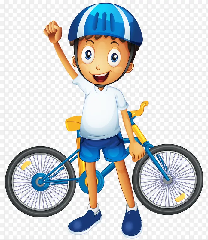 男孩与自行车