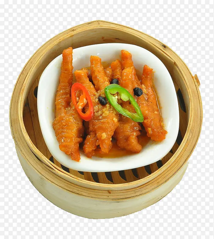 一笼盐焗凤爪