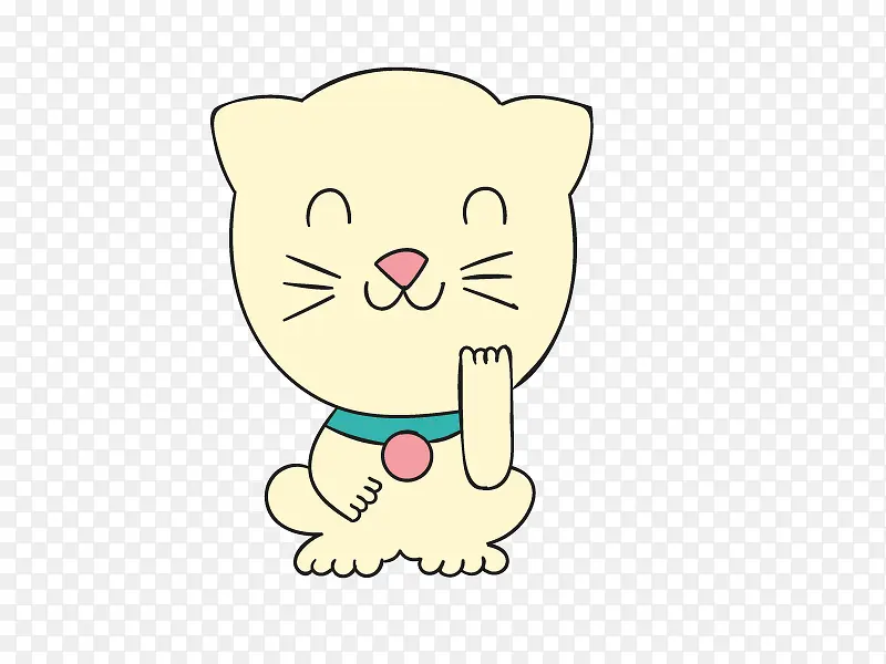 小猫咪卡通矢量素材