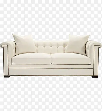 米白色装饰轻欧沙发