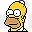 Lisas Wedding Older Homer Icon