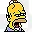 Homertopia Drooling Homer Icon