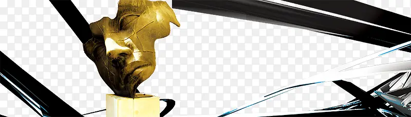 创意商业广告元素面具