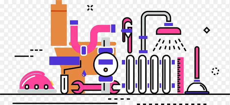 创意扁平化设计素材