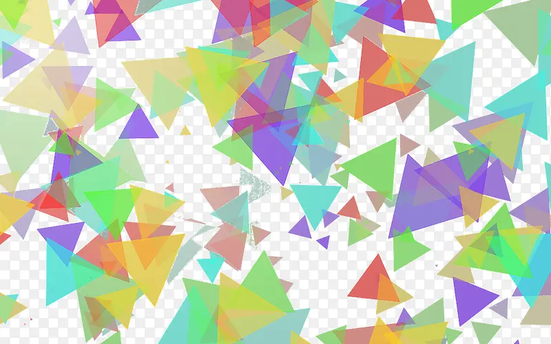 三角形组成的背景图案