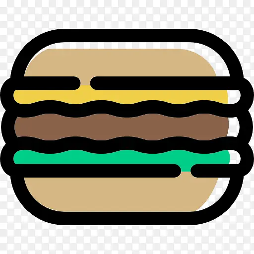 蛋白杏仁甜饼图标
