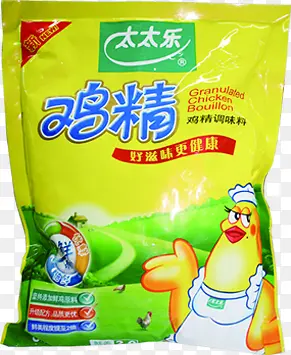 太太乐鸡精营养黄色包装