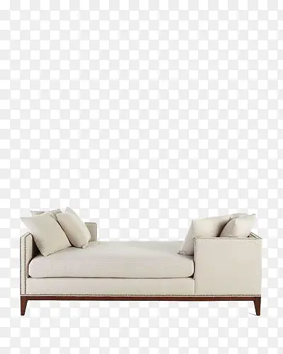 米色装饰沙发免抠素材