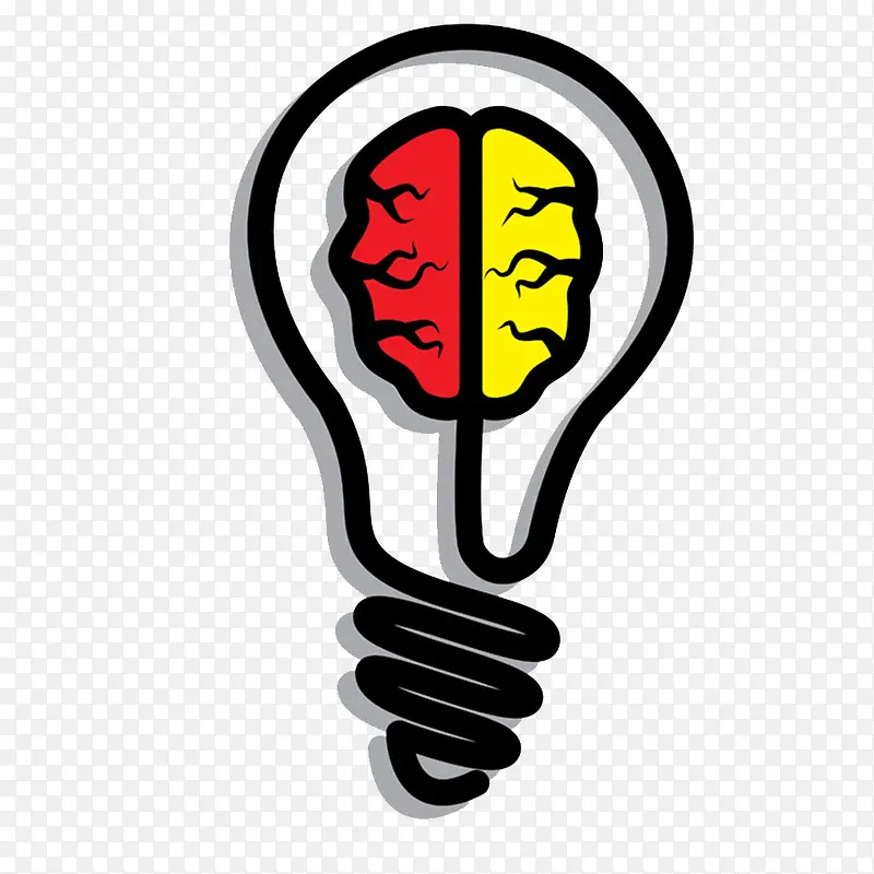 卡通赢在大脑思考的PNGPNG图片素材下载_图片编号ypakgvmz-免抠素材网