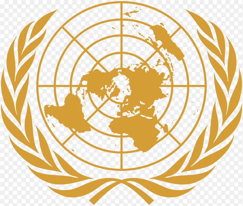 黄色联合国标志