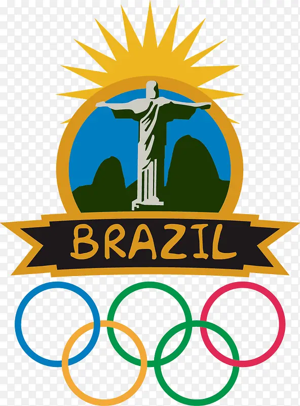 巴西里约奥运会装饰标志