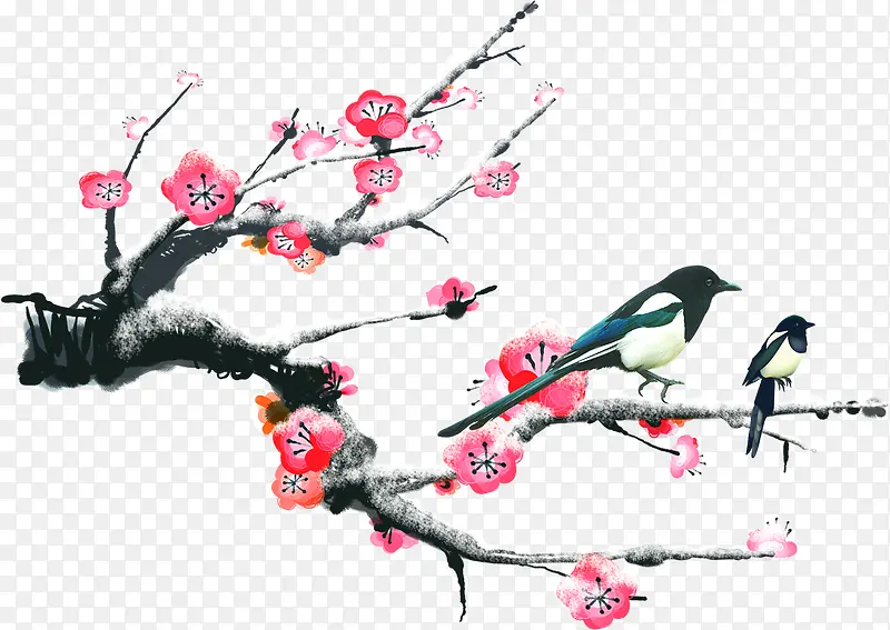 梅花主题菜单封面
