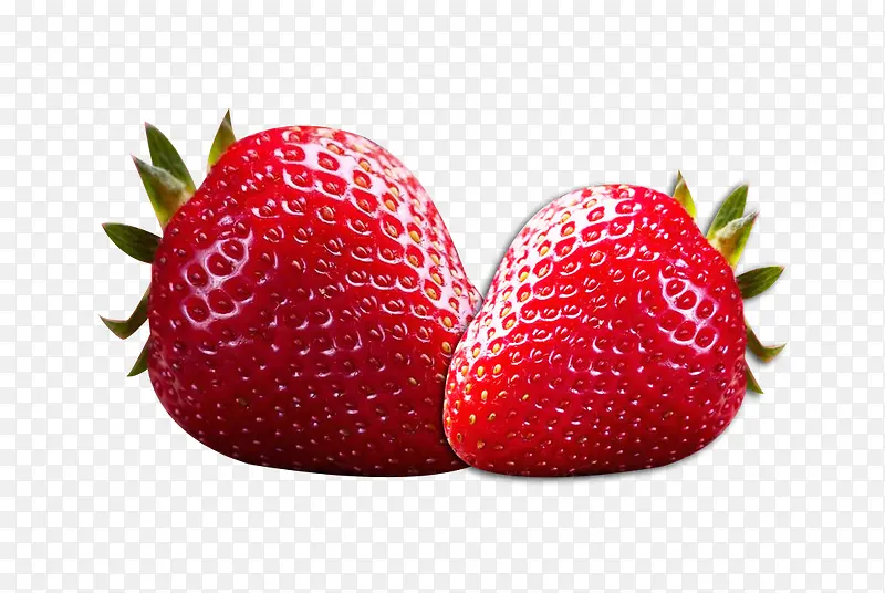 美味草莓采摘图片素材