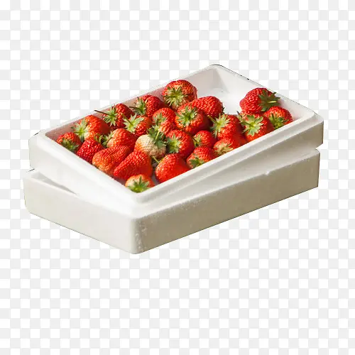 包装好的草莓采摘图片素材