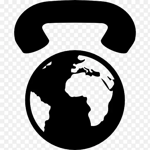 电话国际通信图标