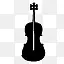 小提琴黑色的free-mobile-icon-kit