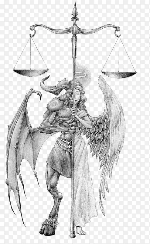 公平、正义-一半天使、一半恶魔
