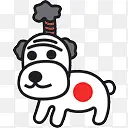 超可爱AfroKen发型狗