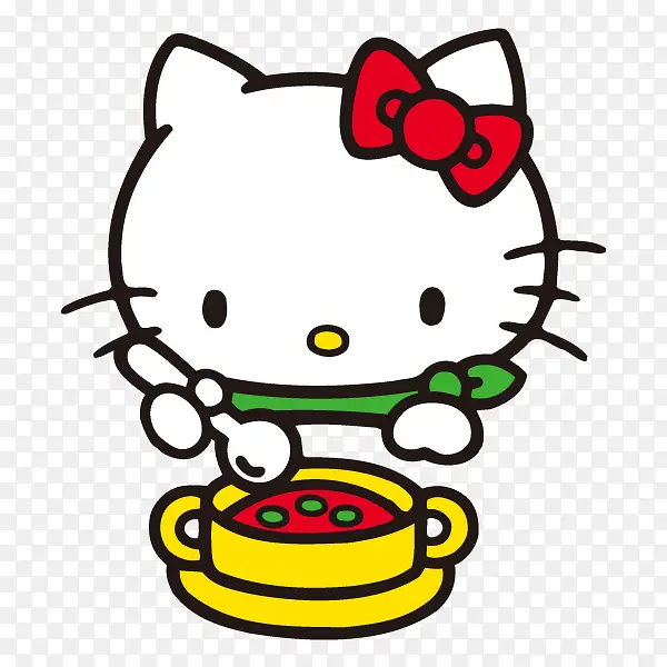 煮饭的凯蒂猫素材