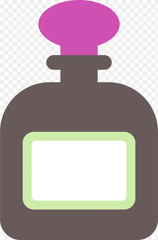 扁平网页香水化妆品icon