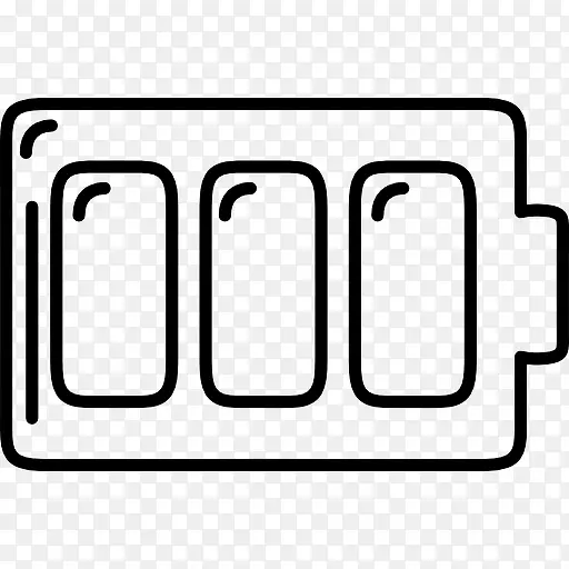 充电电池工具概述图标