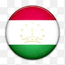 国旗塔吉克斯坦国世界标志